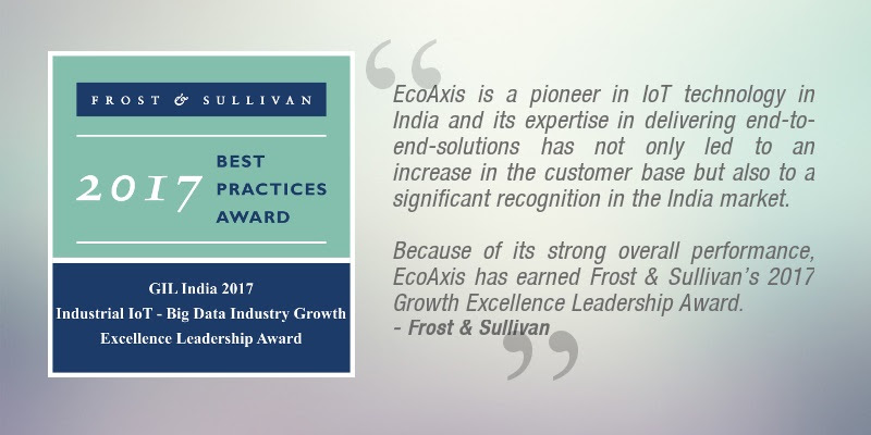 EcoAxis Frost & Sullivan award