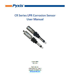 CR series LPR corrosion sensor user manual