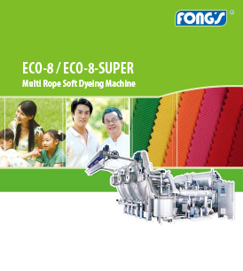 Fong's ECO-8 / ECO-8-SUPER Multi Rope Soft Dyeing Machine