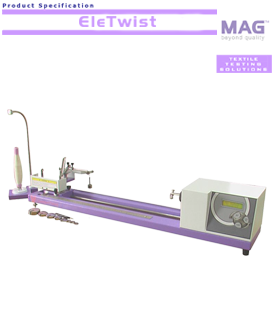 MAG EleTwist electronic yarn twist tester