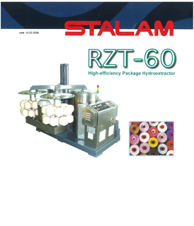 Stalam RZT-60 high-efficiency package hydroextractor