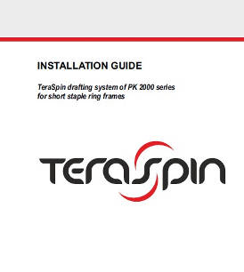 Installation guide - PK 2000 series drafting system for short staple ring frames