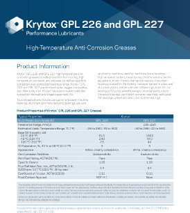 Krytox™ GPL 226 and GPL 227