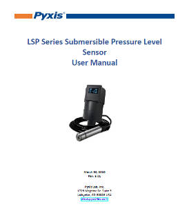 LSP series submersible pressure level sensor user manual