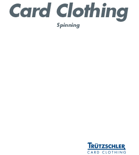 Trutzschler Card Clothing open end wire