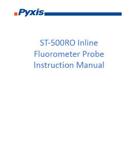 ST-500RO Inline Fluorometer Probe Instruction Manual