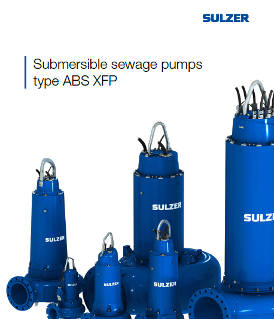 Submersible sewage pumps type ABS XFP