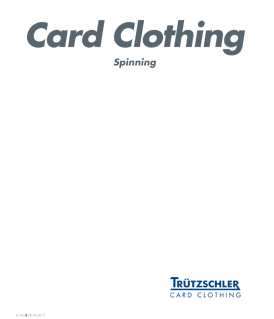 Trutzschler Card Clothing T-Winder