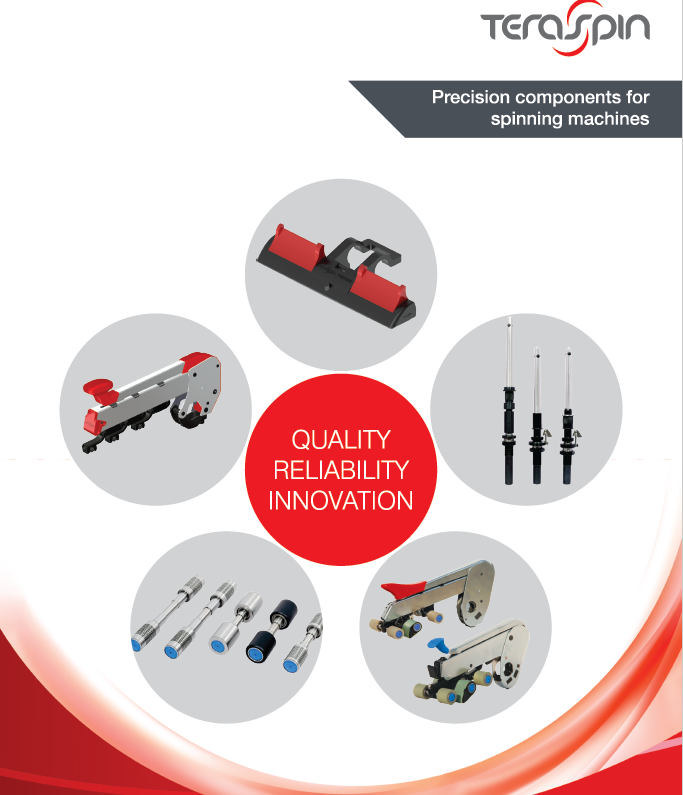 TeraSpin precision components for spinning machines
