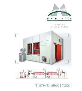 Monforts Continuous Dyeing Range (Model E-control)