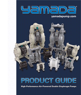 Yamada air operated double diaphragm pumps