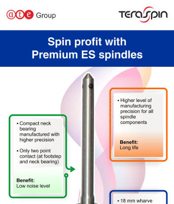 Spin profit with Premium ES spindles