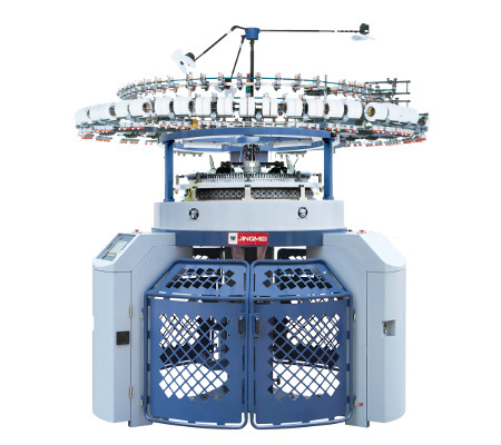 JLC SJ computerised Jacquard mesh single jersey machine