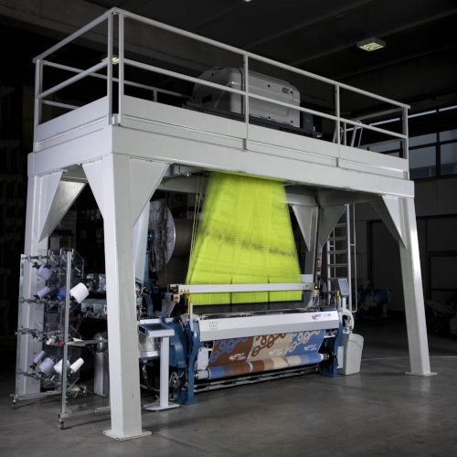 Technical fabric weaving machine