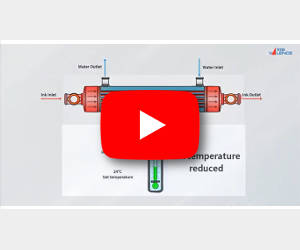 Install Valflow® ITS to reduce ink temperature