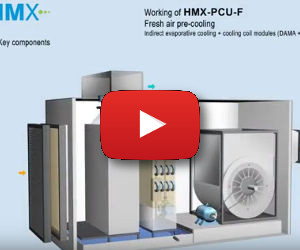 HMX-PCU-F: fresh air pre-cooling